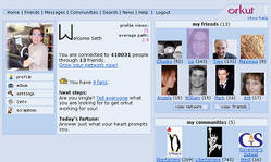 orkut screenshot