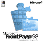 The FrontPage 98 box cover
